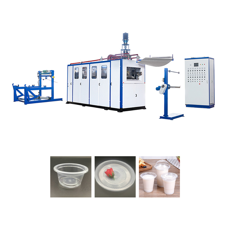 Air Pressure Plastic Cup/Bowl/Lid Making stacking machine