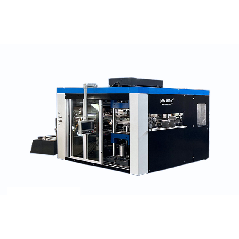 HW-85A Automatic High-Speed Multi-Station Positive And Negative Pressure Thermoforming Machine