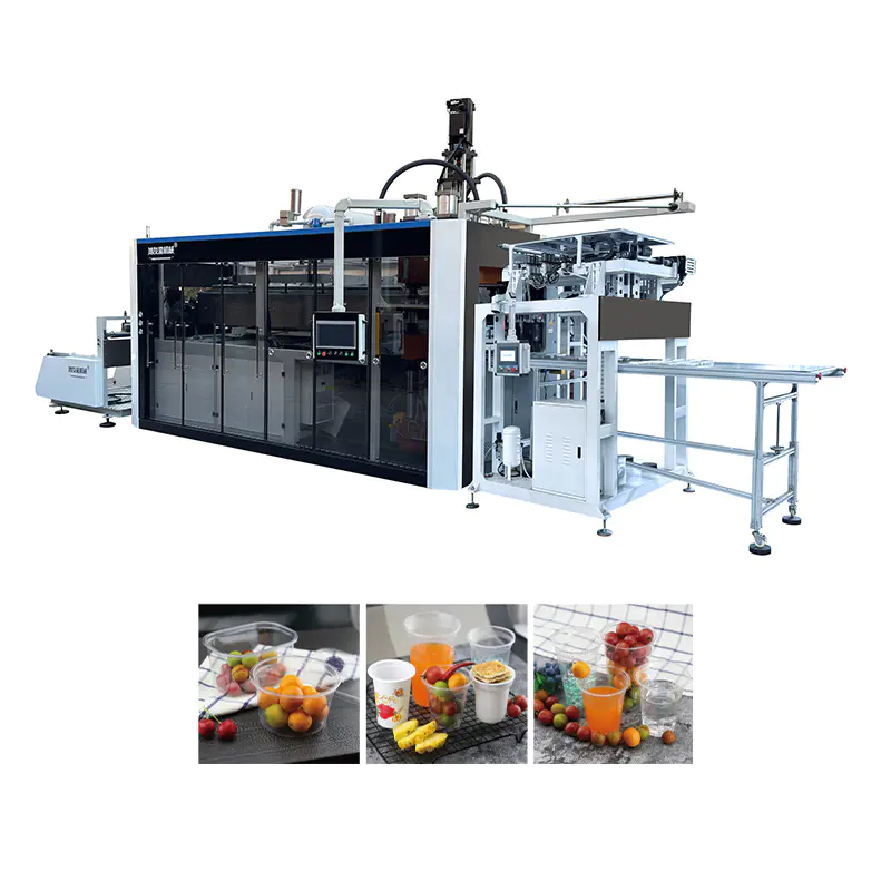 Full servo motor Drive Cup/Lid/Bowl Thermoforming Machine