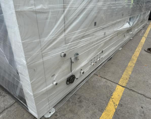 Machine feet pad location